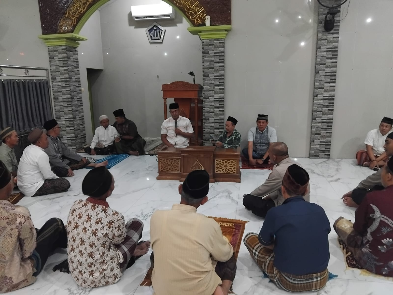 Kapolresta Pati Gelar Safari Subuh di Cengkalsewu, Pererat Silaturahmi dan Serap Aspirasi Warga